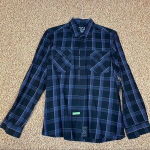 CCS Long Sleeve Button Down Shirt L